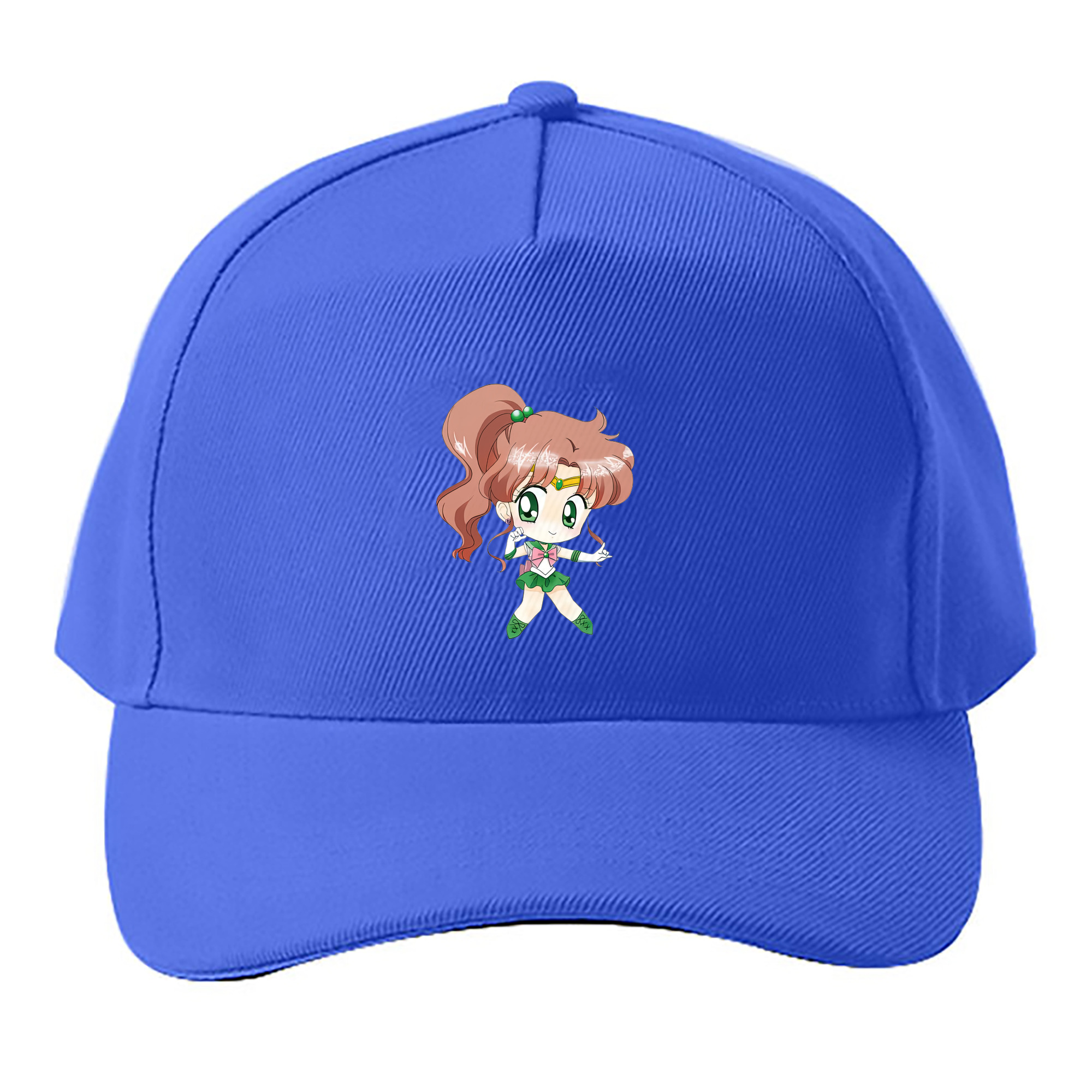 （画像用） 美少女戦士セーラームーン 木野 まこと きの まこと Sailor Moon Kino Makoto （セーラージュピター；Sailor Jupiter） ベースボールキャップ 綿100％ 男女兼用 帽子 スポーツ